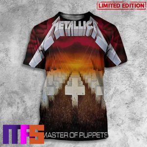 Metallica Master Of Puppets 2023 World Tour M72 Gothenburg Metallica Merch 3D T-Shirt