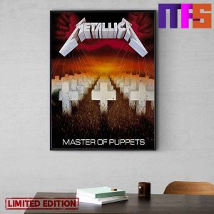 Metallica Master Of Puppets 2023 World Tour M72 Gothenburg Metallica Merch Home Decor Poster-Canvas