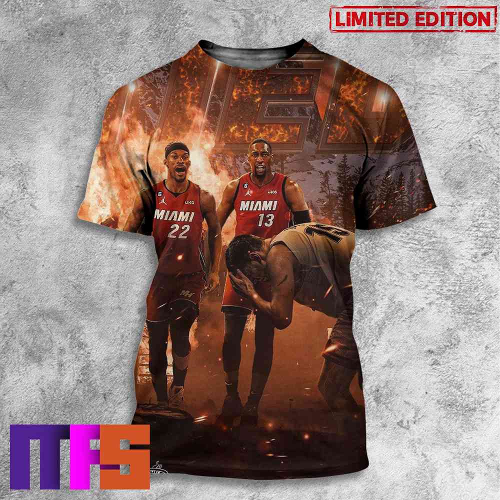Jimmy Butler And Miami Heat Is Champions Of NBA Finals 2023 3D T