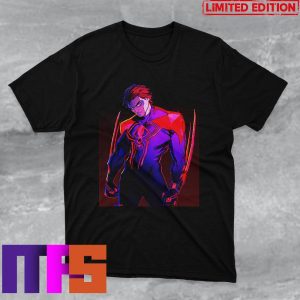 Miguel Ohara Spider-Man 2099 Across The Spider-Verse Movie T-Shirt Miguel Ohara Spider-Man 2099 Across The Spider-Verse Movie T-Shirt