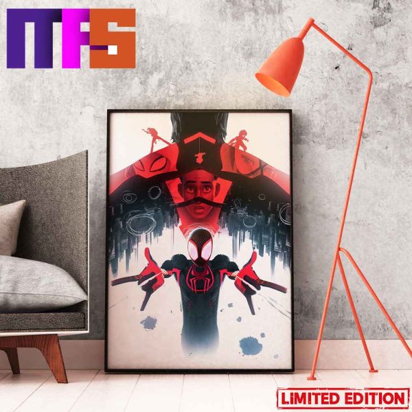 Miles Morales Gwen Stacy Miguel Ohara Spider-Man Across The Spider-Verse Home Decor Poster-Canvas