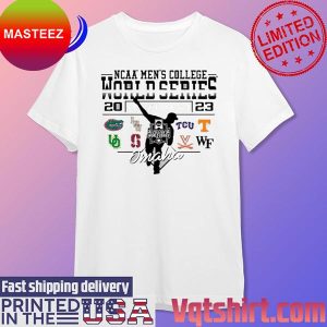 NCCA Men’s 2023 College World Series Bound Omaha 8 Teams Fan Gifts T-Shirt