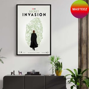 Nick Fury Returns Marvel Studios in Secret Invasion New Poster Canvas