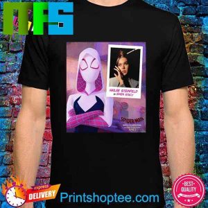 Official Hailee Steinfeld Is Gwen Stacy In Spider Man Across The Spider Verse Trending T-Shirt