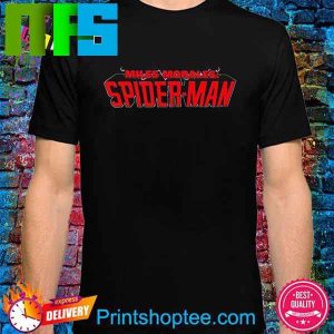 Official Miles Morales Spider Man Across The SpiderVerse New Logo 2023 Movie Fan Gifts Trending T-Shirt