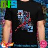 Official The Current Feature List For Metro Boomin Spider-Man Across The Spider-Verse Soundtrack Style T-Shirt