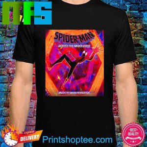 Spider Man Across The Spider Verse Score Soundtrack Is Released Vintage Trending T-Shirt