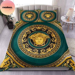Versace Medusa Logo Luxury Comforter Bedding Set Versace Medusa Logo Luxury Comforter Bedding Set