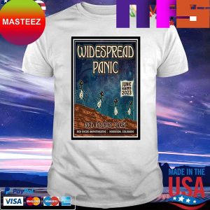 Widespread Panic At Red Rocks June 23 24 25 2023 Poster Fan Gifts T-Shirt Widespread Panic At Red Rocks June 23 24 25 2023 Poster Fan Gifts T-Shirt