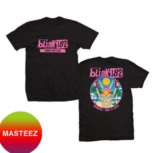 Blink-182 Spring Break Party Time Sunrise Event Tee July 11 2023 Classic T-Shirt