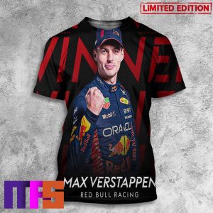 Max Verstappen Wins The Austrian Grand Prix F1 3D T-Shirt