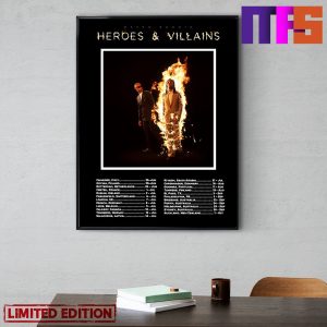 Metro Boomin Heroes And Villians Overseas Festival Run Home Decor Poster Canvas