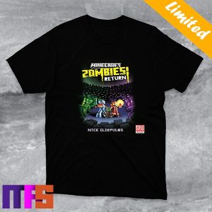 Minecraft Zombies Return An Official Minecraft Novel Unique T-Shirt
