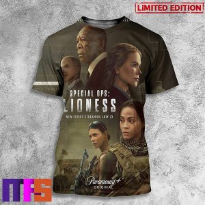 New TV Show Alert Special Ops Lioness All Over Print T-Shirt