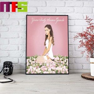 Ariana Grande Ari Showed The Original Yours Truly Artwork Album Cover Home Decor Poster Canvas
