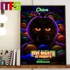 Five Nights At Freddy’s New Poster Can You Survive Bonnie In Theaters And Peacock Halloween October 27th Home Decor Official Poster Canvas