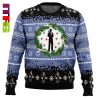 19 Crimes On Black And White Background Christmas Ugly Sweater 2023
