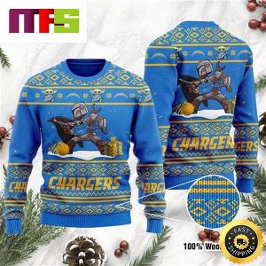 Baby Yoda Boba Fett The Mandalorian Los Angeles Chargers Cute Funny Best For 2023 Holiday Christmas Ugly Sweater Baby Yoda Boba Fett The Mandalorian Los Angeles Chargers Cute Funny Best For 2023 Holiday Christmas Ugly Sweater