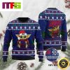 Baby Yoda Los Angeles Dodgers Cute Funny Best For 2023 Holiday Christmas Ugly Sweater