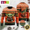 Baby Yoda Meet Baby Groot Cute Funny Best For 2023 Holiday Christmas Ugly Sweater