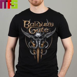 Baldur’s Gate 3 Logo By Larian Studios Luxury T-Shirt