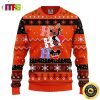 Auburn Tigers Hohoho Mickey Disney Funny Cute Best For 2023 Holiday Christmas Ugly Sweater