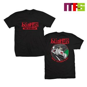 Blink-182 Berlin Event In Germany On September 16th 2023 2 Sides Fan Gifts Essentials T-Shirt