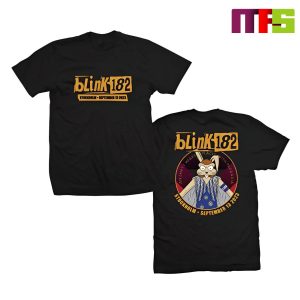 Blink-182 Stockholm Event In Sweden On September 13th 2023 2 Sides Fan Gifts Essentials T-Shirt