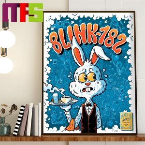 Blink-182 Vienna Event Poster In Austria On September 20th 2023 Home Decor Poster Canvas
