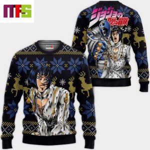 Bruno Bucciarati In Anime JoJo 2023 Christmas Ugly Sweater