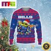 Buffalo Bills Baby Yoda For NFL Fans Cute Funny Best For 2023 Holiday Christmas Ugly Sweater