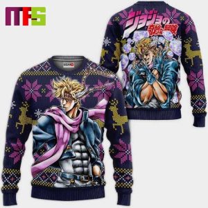 Caesar Anthonio Zeppeli JoJo Anime  Christmas Ugly Sweater 2023