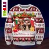 Carolling Sharks All Over Printed Christmas Ugly Sweater 2023