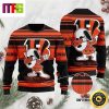 Chicago Bears Snoopy With Friends Cute Funny Best For 2023 Holiday Christmas Ugly Sweater