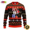 Cincinnati Bengals HoHoHo Mickey Disney Funny Cute Best For 2023 Holiday Christmas Ugly Sweater