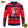 Cleveland Browns HoHoHo Mickey Disney Funny Cute Best For 2023 Holiday Christmas Ugly Sweater