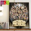 Path To The Premiership Collingwood Win 2023 Toyota AFL Grand Final Home Decor Poster Canvas