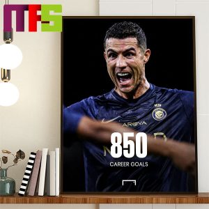 Cristiano Ronaldo Still Can’t Stop Scoring At 38 850 Career Goals Home Decor Poster Canvas