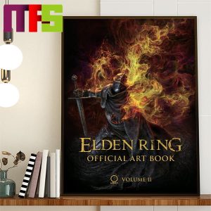 Elden Ring Official Art Book Volume 2 Home Decor Poster Canvas