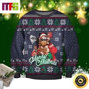 Funny Fat Thor Marvel Snowflake Pattern Unique Idea Best For 2023 Holiday Christmas Ugly Sweater