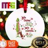 Grinch And Dog I Need Only My Dog Funny Christmas Ornaments 2023