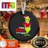 Grinch Schedule Im Booked Funny Custom Christmas Tree Decorations 2023