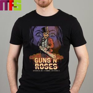 Guns N Roses Alamodome San Antonio TX North America Tour 2023 Essentials T-Shirt