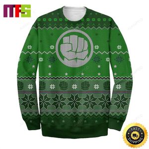 Hulk Marvel Snowflake And Green Pattern Unique Idea Best For 2023 Holiday Christmas Ugly Sweater