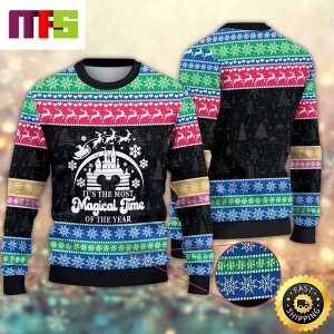 It’s The Most Magical Time Of Year Mickey Disney Funny Cute Best For 2023 Holiday Christmas Ugly Sweater