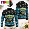Houston Texans Baby Yoda Cute Funny Best For 2023 Holiday Christmas Ugly Sweater