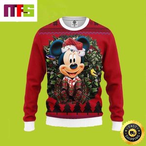 Merry Christmas Mickey With Presents Disney Funny Cute Best For 2023 Holiday Christmas Ugly Sweater