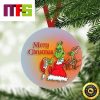 Merry Christmas The Custom Name Family Grinch Christmas Tree Decorations 2023