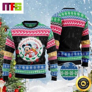 Mickey And Donald Don’t You Just Love Christmas Disney Funny Cute Best For 2023 Holiday Christmas Ugly Sweater