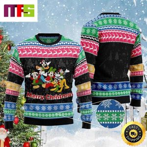 Mickey And Friends Merry Christmas Disney Funny Cute Best For 2023 Holiday Christmas Ugly Sweater
